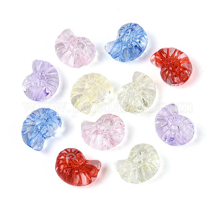 Прозрачные акриловые бусины&nbsp;TACR-T029-13M-1