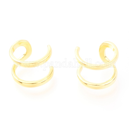 925 серьги-манжеты из стерлингового серебра&nbsp;EJEW-H124-11G-1