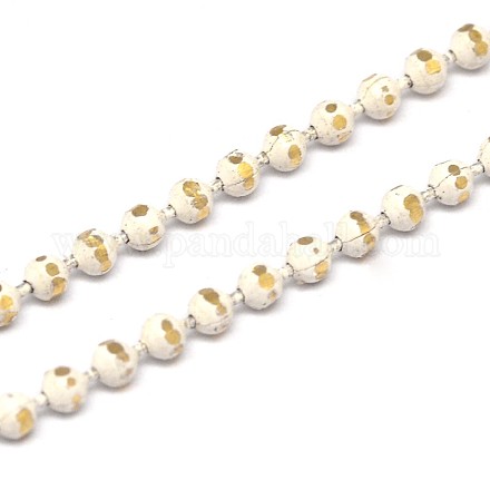 Electroplate Brass Ball Chains CHC-M004-02-FF-1
