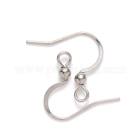 304 Stainless Steel Earring Hooks 14mm x 15mm – Affordable Jewellery  Supplies