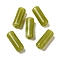 Transparent Acrylic Beads, Column, Olive, 18x7mm, Hole: 2.5mm, about 787pcs/500g