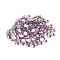 Glass Flat Back Rhinestone, Grade A, Back Plated, Faceted, Half Round, Vintage Rose, SS16, 3.8~4mm, 1440pcs/bag