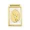 Rack Plating Brass Pave Shell Pendants, Rectangle Charms, Cadmium Free & Lead Free, Real 18K Gold Plated, Angel & Fairy, 22x13.5x3mm, Hole: 1.5mm