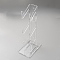 3-Tier Transparent Acrylic Game Controller Display Stand Holders, Controllers Desktop Organizer Stands, Clear, Finished Product: 14x9x29cm