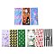 OPP Plastic Printed Candy Storage Bags, for Chocolate, Candy, Cookies Gift Packing, Rectangle, Mixed Shapes, 27.6x12.4x0.01cm