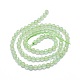 Chapelets de perles en préhnite naturelle G-G792-33A-2