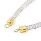 Brass Mesh Chain Link Bracelet Making DIY-B066-01G-04-2