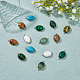Superfindings 14 шт. 7 стиля подвески из натуральных и синтетических смешанных драгоценных камней G-FH0002-14-4