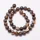 Natural Striped Agate/Banded Agate Bead Strands G-K166-11-10mm-01-2