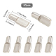 GORGECRAFT 50PCS 5mm Shelf Support Pegs Pins Cabinet Shelf Spoon Pegs Nickel Plated Furniture Shelf Support Bracket Pegs Clips Holder for Supporting Furniture Kitchen FIND-GF0001-75-2
