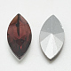 Cabujones de cristal con rhinestone RGLA-T083-7x15mm-18-2