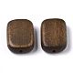 Painted Natural Wood Beads WOOD-R265-07D-2