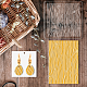 Доски с текстурой акриловой глины DIY-WH0498-0007-5