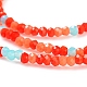 Chapelets de perles en verre GLAA-F106-A-01-3