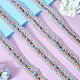 15 Yards Polyester Braided Lace Ribbon OCOR-WH0046-37B-4