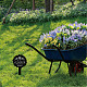 Piquet de jardin en acrylique AJEW-WH0381-002-5