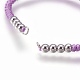 Fabrication de bracelets de perles tressées en nylon BJEW-F360-FP10-2