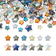 Spritewelry 210pcs 12 perles de verre de style galvanoplastie EGLA-SW0001-03-2