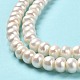 Natural Cultured Freshwater Pearl Beads Strands PEAR-J007-24-4