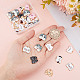 SUNNYCLUE 1 Box 40Pcs Cat Charms Enamel Cat Charm Cat Head Charm Kitten Lucky Pet Cats Flat Back Animal Alloy Charms for jewellery Making Charms Necklace Bracelet Earrings DIY Craft Supplies Adult ENAM-SC0003-10-3