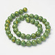 Natural Mashan Jade Beads Strands G-P232-01-I-6mm-2