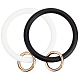 Porte-clés bracelet en silicone gorgecraft KEYC-GF0001-03A-1