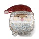 Christmas Theme Glitter Acrylic Claw Hair Clips PHAR-R179-03-1