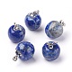 Pendentifs en lapis lazuli naturel G-E513-A06-2