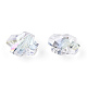 Placcare perle di vetro trasparenti EGLA-N012-002-NF-2