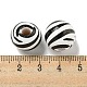 Набивные деревянные европейские бусины WOOD-G022-14D-3