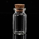Clear Glass Jar Wishing Bottles Vials with Cork X-AJEW-H004-7-2