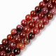 Chapelets de perles en agate naturelle craquelée G-S369-003D-B01-1