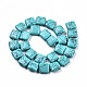 Chapelets de perles en turquoise synthétique G-N326-140C-2