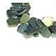 Elettrodeposte perline agata naturale fili G-K109-05-B-2