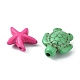 Kits de bricolage de perles de turquoise synthétiques DIY-FS0003-78-4