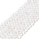 Chapelets de perles en cristal de quartz naturel G-I341-07B-1