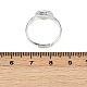 Componentes de anillo de latón&nbsp;KK-C3044-10mm-S-4