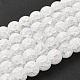 Frosted Crackle Glass Beads Strands CCG-10D-37-1