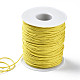木綿糸ワックスコード  きいろ  1mm  約10.93ヤード（10m）/ロール YC-R003-1.0mm-10m-110-3