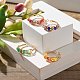 Electroplate Faceted Glass Beads Cuff Rings for Teen Girl Women RJEW-TA00013-2