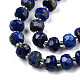 Chapelets de perles en lapis-lazuli naturel G-N327-08B-3