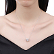 925 Sterling Silver Pendant Necklaces NJEW-BB18242-7