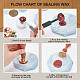 Wax Seal Stamp Set AJEW-WH0208-838-4
