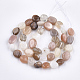 Natural Multi-Moonstone Beads Strands X-G-T108-23-2