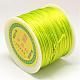 ナイロン糸  ラットテールサテンコード  緑黄  1.0mm  約76.55ヤード（70m）/ロール NWIR-R025-1.0mm-231-2