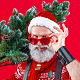 Superfindings 40 piezas 10 estilo calcetín de Navidad y Papá Noel y árbol y hombre de pan de jengibre y broche acrílico de ciervo JEWB-FH0001-32-6