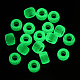 Perlas de plástico transparentes y luminosas KY-T025-01-H02-5