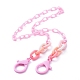 Персонализированные ожерелья-цепочки из абс-пластика NJEW-JN02847-04-1