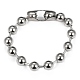 304 Stainless Steel Ball Chain Bracelets BJEW-G618-03P-1