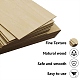Gorgecraft 2pcs 2 style support de carte en bois naturel pour tarot DJEW-GF0001-27-3